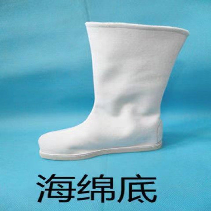 Ancient Coat Hanfu Boots Cushion Men'S Inner Height Soap Boots Retro Official Boots Bow Shoes Martial Arts Jinyi Officers And Soldiers Boots Cloth Boots - Image 1